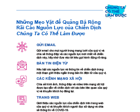 Tips to Share & Promote We Can Do This Resources — Vietnamese